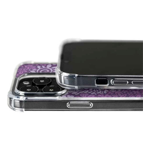 Radiant Orchid Floral iPhone 15 Pro MagSafe Case